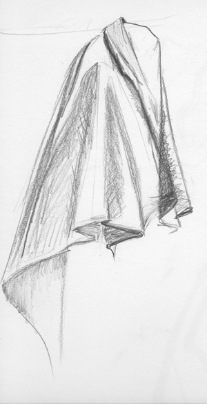 second drapery sketch